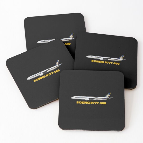 Item preview, Boeing B777-300 - Singapore Airlines Old Colours  designed and sold by AmandaGord5105.