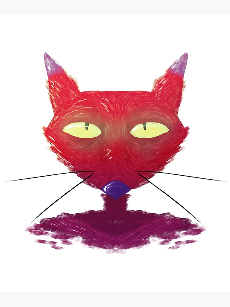 &ldquo;Katz the Cat " Poster for Sale by AaliyahKing52 | Redbubble