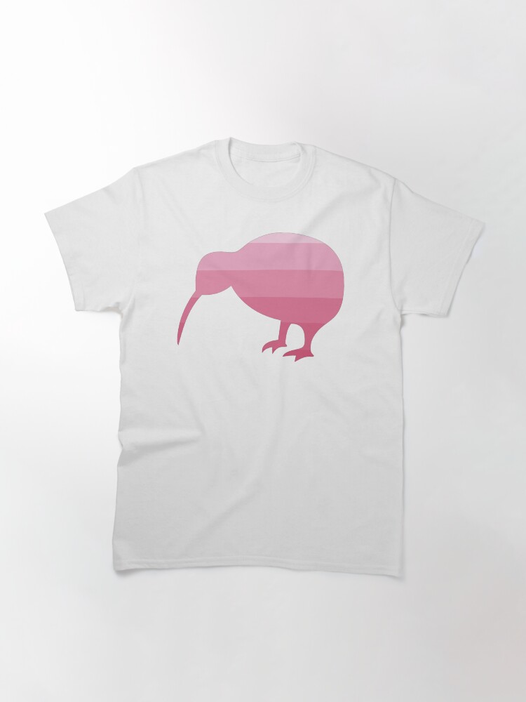 Alternate view of Kiwi in Bubblegum Ombre Classic T-Shirt