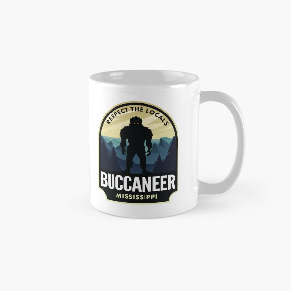 Aperçu de l'œuvre Buccaneer Mississippi Bigfoot Sasquatch créée et vendue par HalpinDesign.