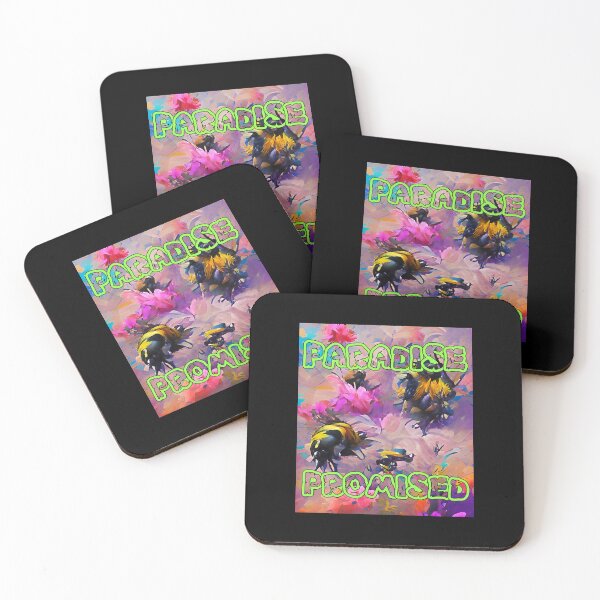 Item preview, Paradise Promised - A vibrant AI-powered graphic  designed and sold by AmandaLuca3163.