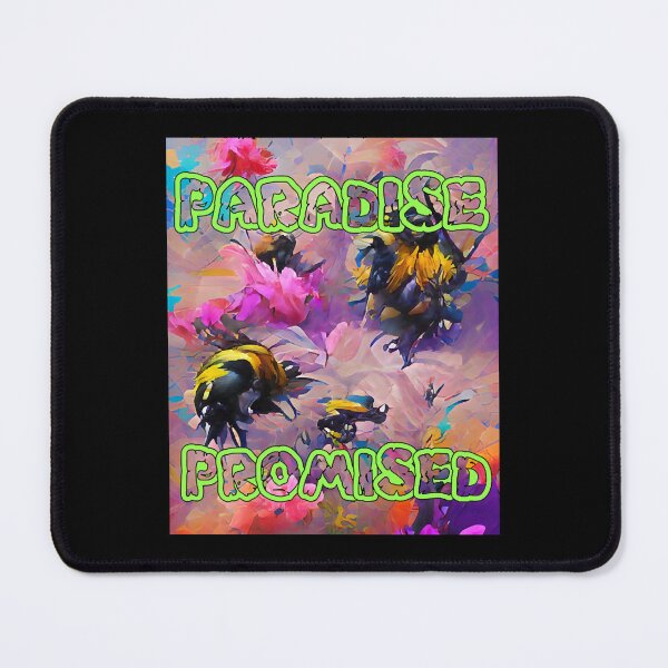 Item preview, Paradise Promised - A vibrant AI-powered graphic  designed and sold by AmandaLuca3163.