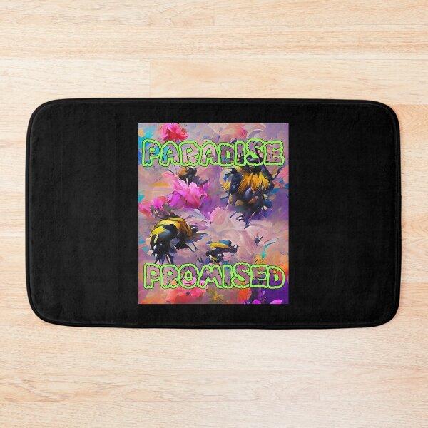 Item preview, Paradise Promised - A vibrant AI-powered graphic  designed and sold by AmandaLuca3163.