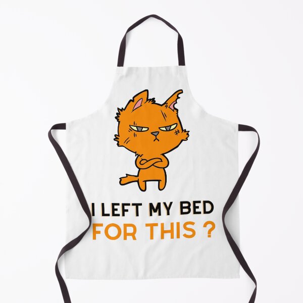 Item preview, Funny Orange Cat I Left My Bed For This designed and sold by qartet.