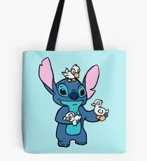 Stitch with Ducks Tote Bag