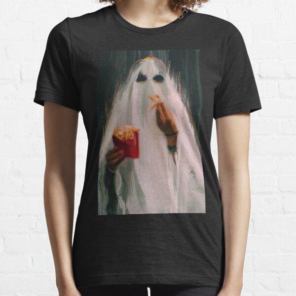 Item preview, Ghost Eating drawing by Wonderlandonacid designed and sold by WonderlandAcid.