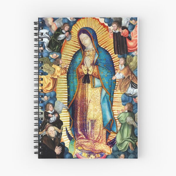 Item preview, Our Lady of Guadalupe Virgin Mary and Angels designed and sold by hispanicworld.