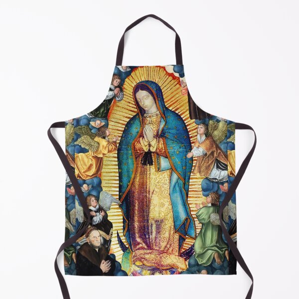 Item preview, Our Lady of Guadalupe Virgin Mary and Angels designed and sold by hispanicworld.