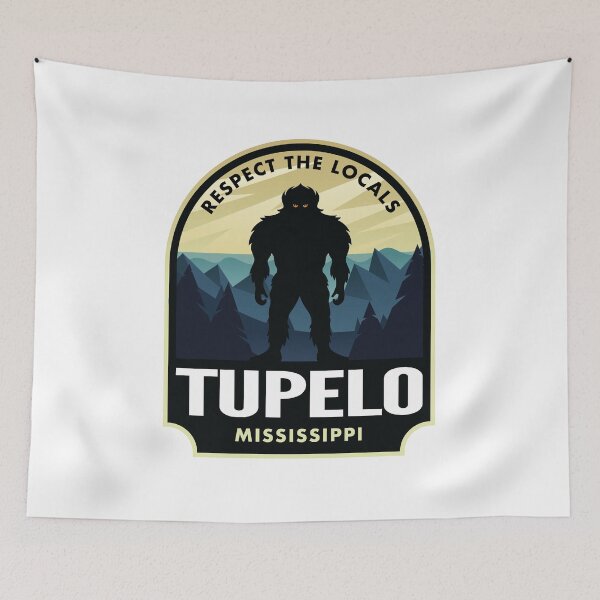 Artikelvorschau, Tupelo Mississippi Bigfoot Sasquatch entworfen und verkauft von HalpinDesign.