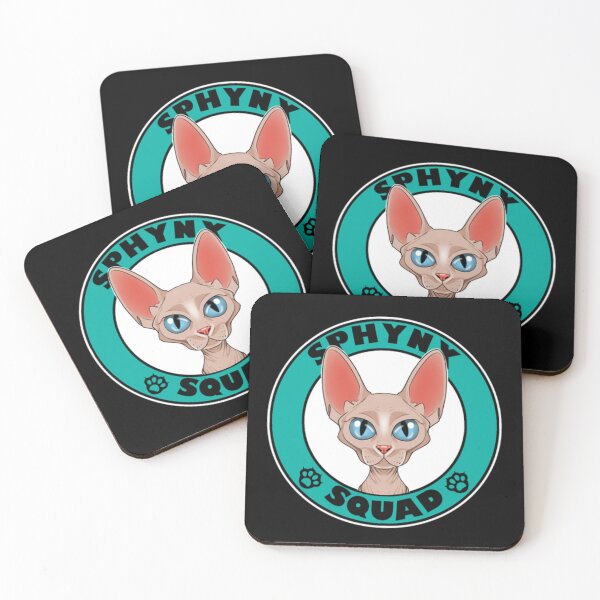 Item preview, Sphynx cat animal squads society designed and sold by jackienorfolkal.