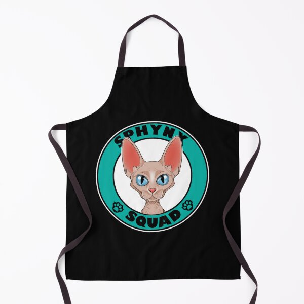 Item preview, Sociedad de escuadrones de animales de gatos Sphynx designed and sold by jackienorfolkal.