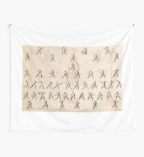 The Poste (Positions/Guards) "Getty" Fiore dei Liberi Wall Tapestry