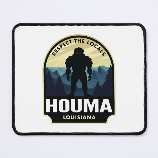 Item preview, Houma Louisiana Bigfoot Sasquatch designed and sold by HalpinDesign.