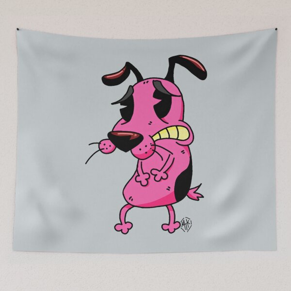 Item preview, Old school Courage the Cowardly Dog   designed and sold by AaliyahKing52.