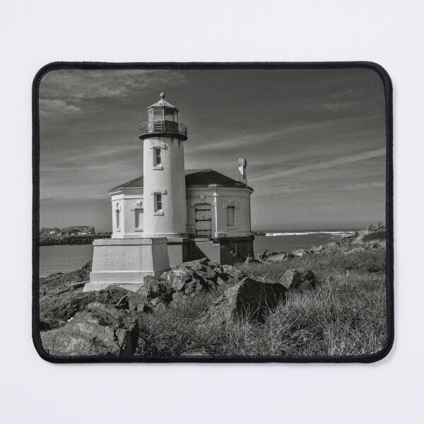 Item preview, Coquille River Lighthouse Canvas, by DAM Creative, designed and sold by DAM Creative ⭐⭐⭐⭐⭐.