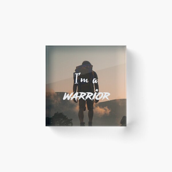 Item preview, I'm A Warrior designed and sold by Mangobarbecue.