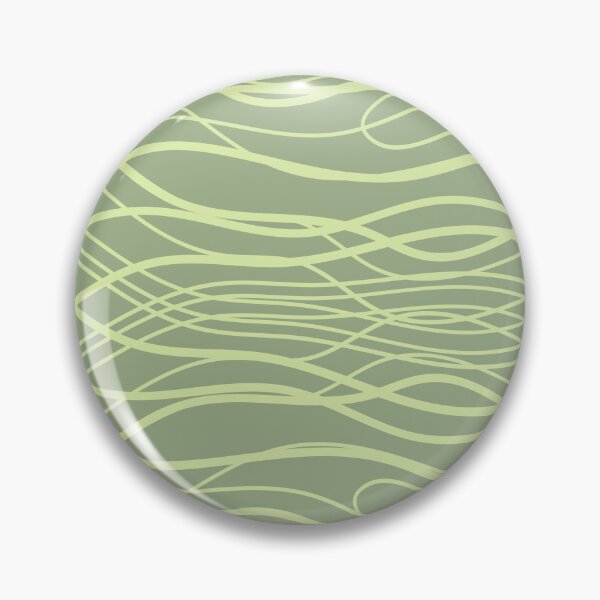 Item preview, Joyful Curves Pattern Sage Green designed and sold by Smart-Arts.