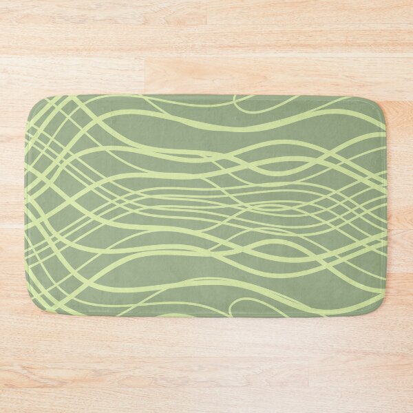 Item preview, Joyful Curves Pattern Sage Green designed and sold by Smart-Arts.