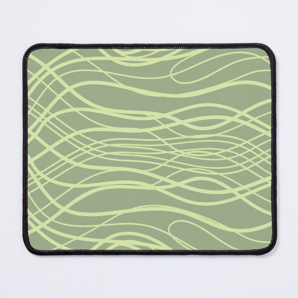 Item preview, Joyful Curves Pattern Sage Green designed and sold by Smart-Arts.
