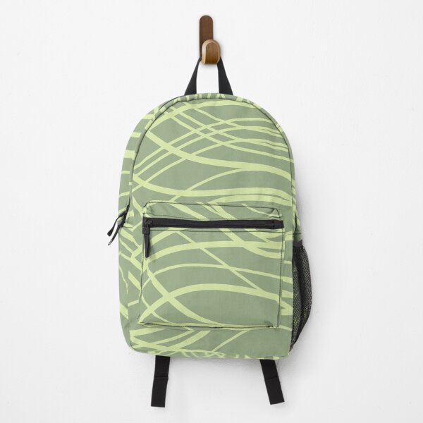 Item preview, Joyful Curves Pattern Sage Green designed and sold by Smart-Arts.