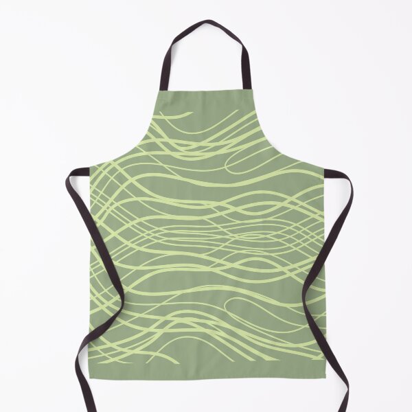 Item preview, Joyful Curves Pattern Sage Green designed and sold by Smart-Arts.