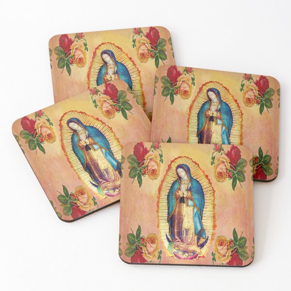 Item preview, of Our Lady of Guadalupe Virgin Mary and Roses designed and sold by hispanicworld.