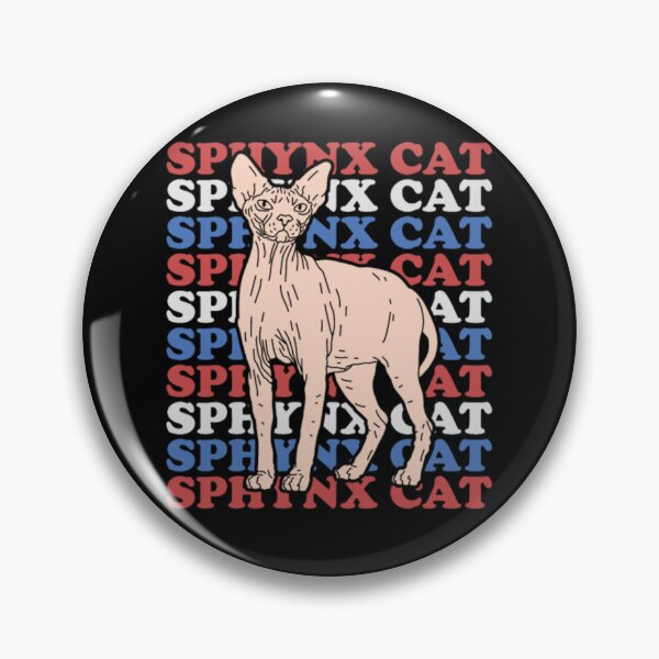 Item preview, Sphynx cat vintage animals plants designed and sold by jackienorfolkal.