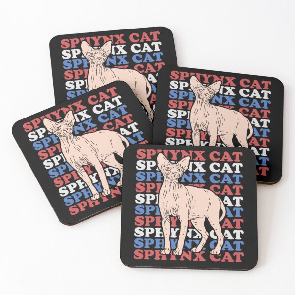 Item preview, Sphynx cat vintage animals plants designed and sold by jackienorfolkal.