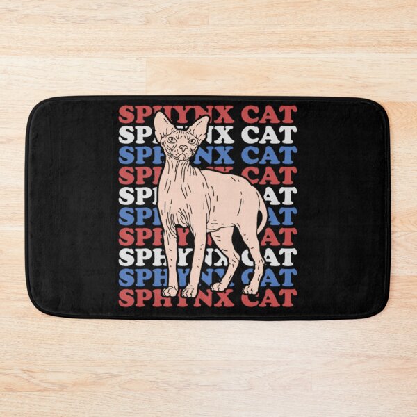 Item preview, Sphynx cat vintage animals plants designed and sold by jackienorfolkal.