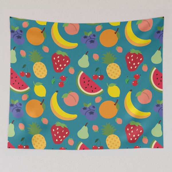 Item preview, Fruit Mix Seamless Pattern, Fruit Basket Turnover  designed and sold by Itaya Art.