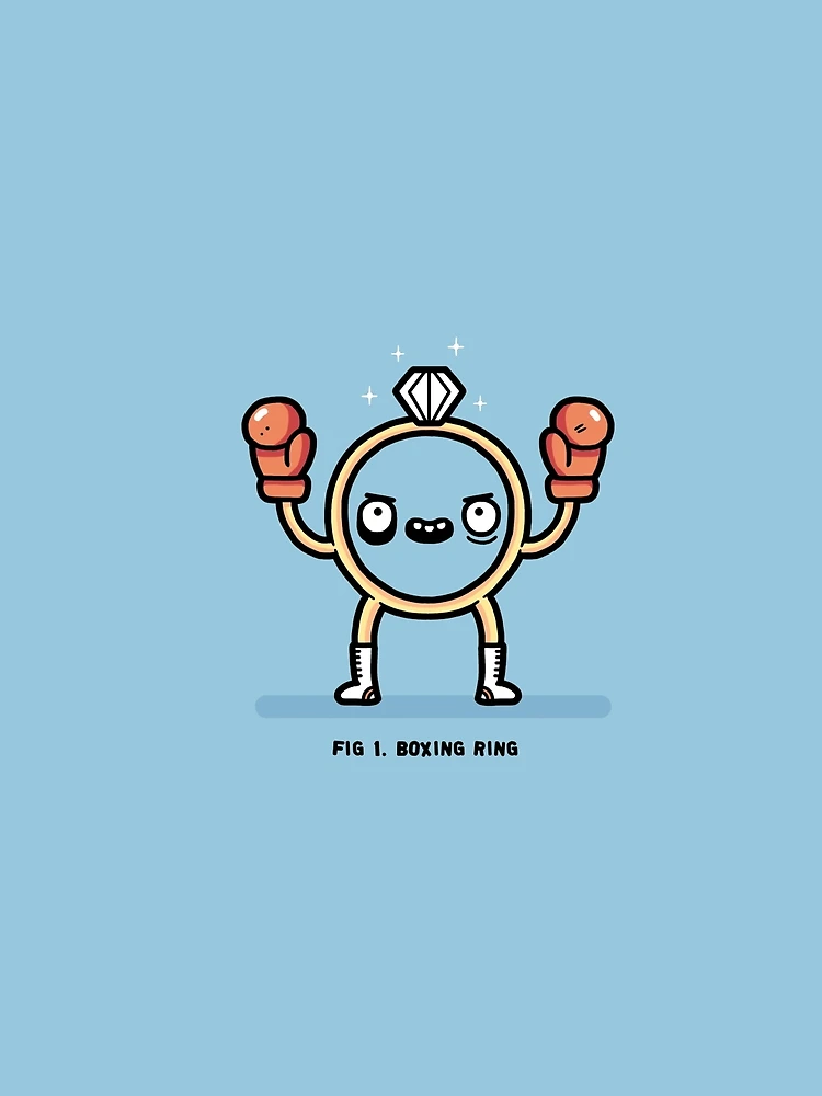 Thumbnail 3 of 3, Scarf, Boxing ring designed and sold by Randyotter.