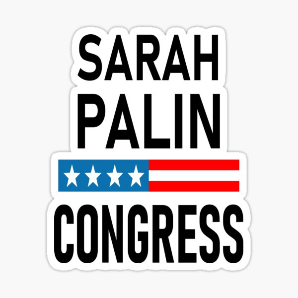 Sarah Palin Vinyl Decal Bumper Sticker 