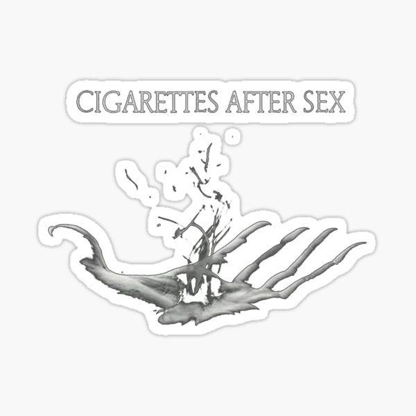 Cigarette After Sex Hand Sticker By Charlesgdamico Redbubble 3806