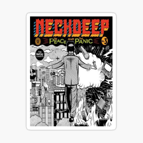 "the panic neck deep best selling" Sticker by Konstantin515 Redbubble