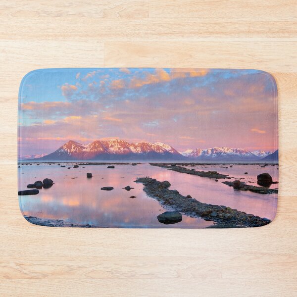 Item preview, Landscape of mountains near water designed and sold by Midnight-Hour.