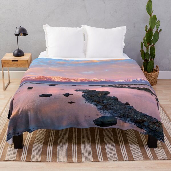 Item preview, Landscape of mountains near water designed and sold by Midnight-Hour.