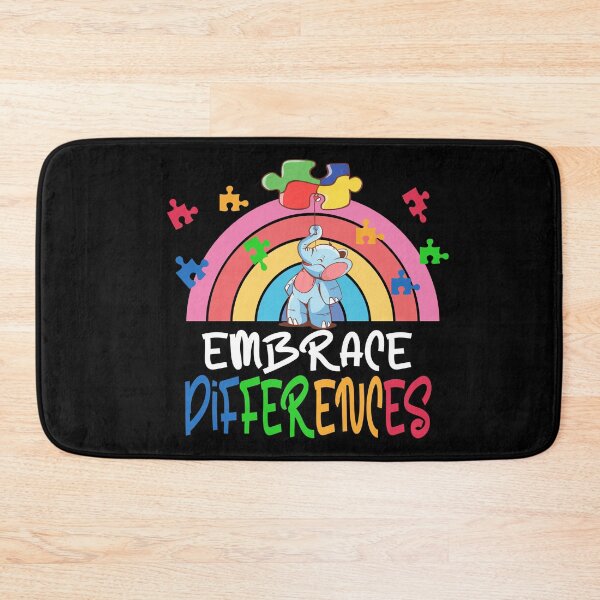 Item preview, Embrace Differences Elephant Mom Autism Child Awareness design designed and sold by Merchking1.