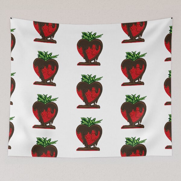 Item preview, Sweet KC Chocolate Dipped Strawberry Heart designed and sold by JuicyAnn.