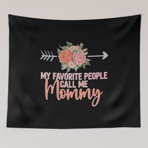Item preview, Womens Floral Mother's Day My Favorite People Call Me Mommy design designed and sold by Merchking1.