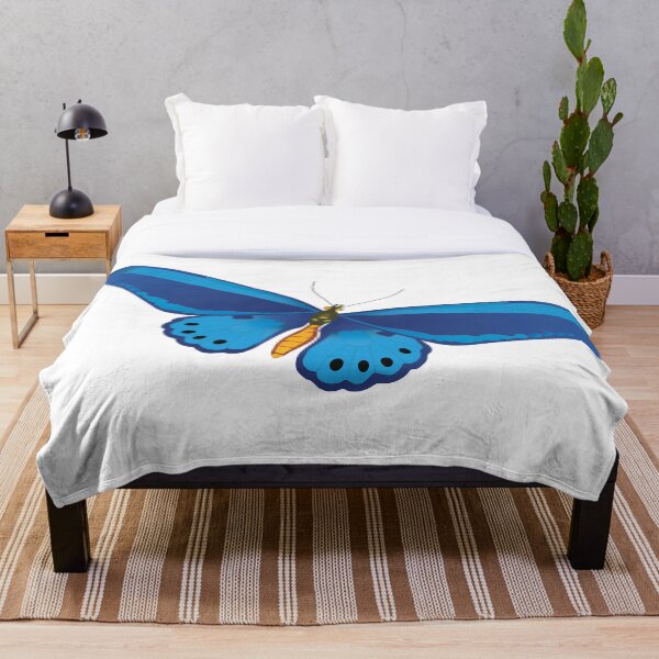 Item preview, Butterfly Illustration - Blue designed and sold by achmadrofii.
