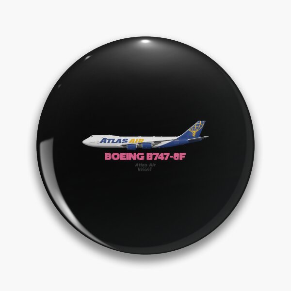 Item preview, Boeing B747-8F - Atlas Air  designed and sold by AmandaGord5105.