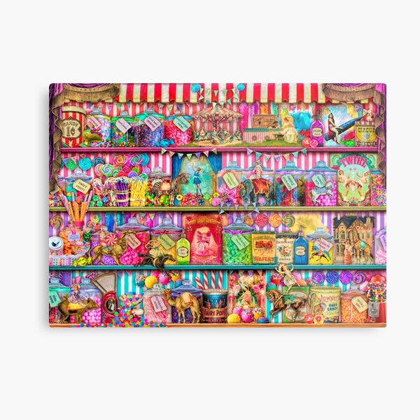 The Sweet Shoppe Metal Print