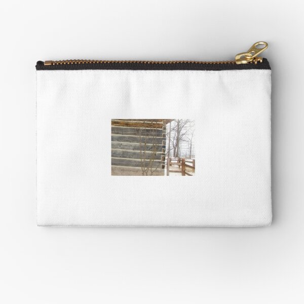 Winter in Michigan Zipper Pouch