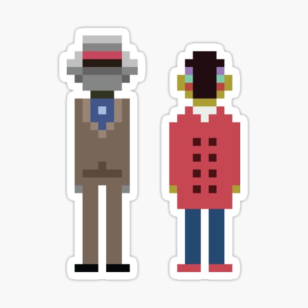 Aperçu de l'œuvre Pixels stupides créée et vendue par AniMoonArt.