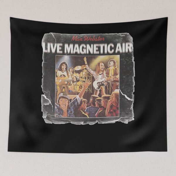 Item preview, Max Webster Live Magnetic Air designed and sold by emmanueltitiana.