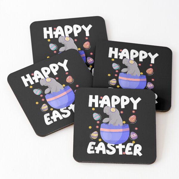 Item preview, Happy Easter Day Manatee in Egg Basket Adult Kids  designed and sold by jaklynfall.