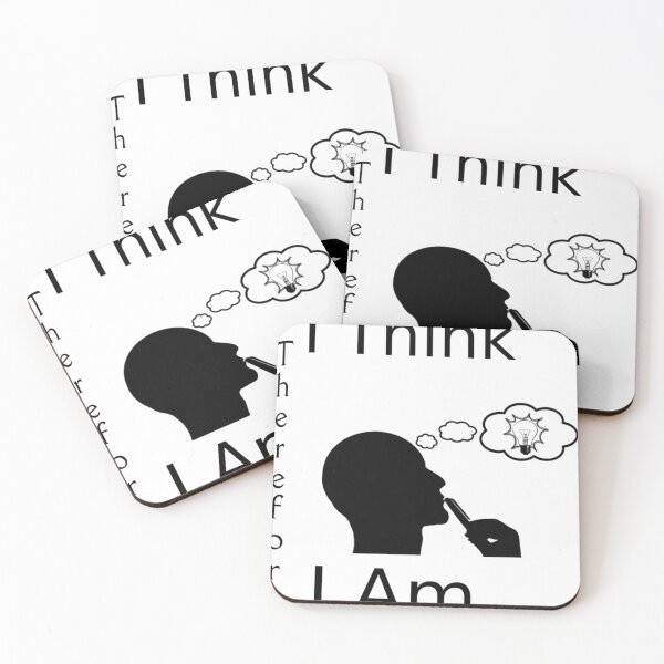 Item preview, . I Think Therefore I Am for all categories of people. Very good to remember its existence Cla designed and sold by comarmwseise.