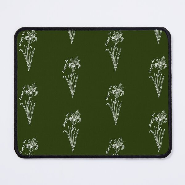 Item preview, Oregon Iris flower line art designed and sold by Fernheart Designs.