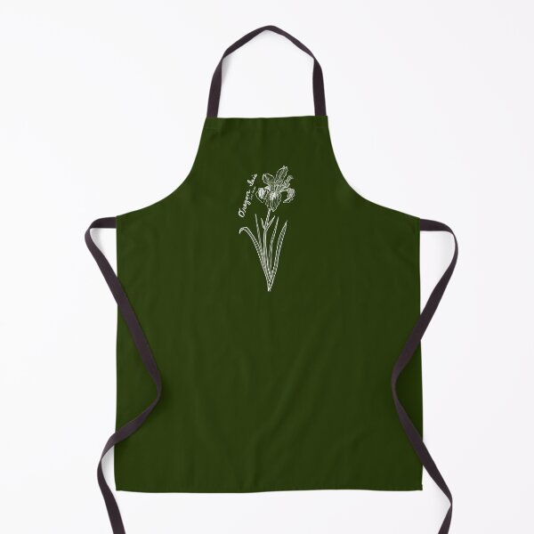 Item preview, Oregon Iris flower line art designed and sold by Fernheart Designs.