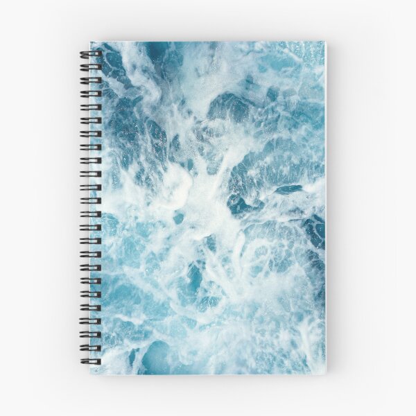 Item preview, White Sea Foam and Blue Ocean Waves Texture designed and sold by nimreninmu.